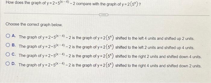 y 2x 2 4x 5 graph