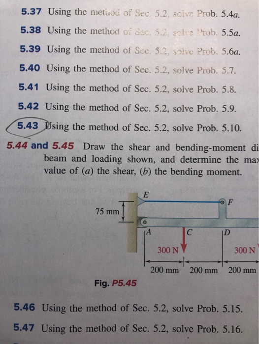Solved 5 37 Using The Metiiod Of Sec 5 2 Soive Prob 5 4a Chegg solved-5-37-using-the-metiiod-of-sec-5-2-soive-prob-5-4a-chegg