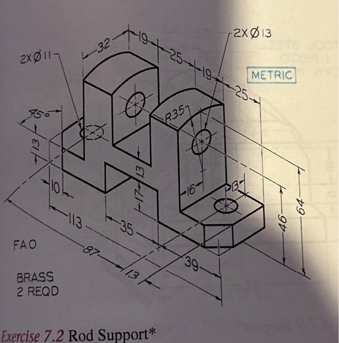 Solved Exercise 7.2 Rod Support | Chegg.com