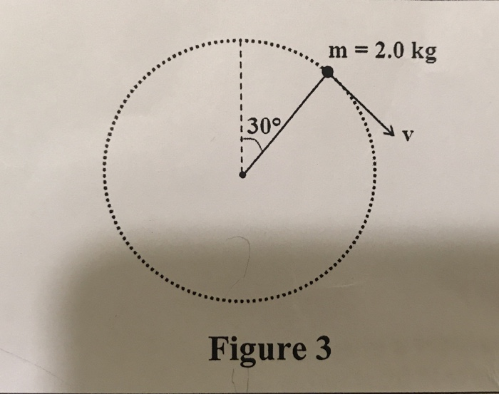 Solved A 2.0 Kg Ball Swings In A Vertical Circle On The End | Chegg.com