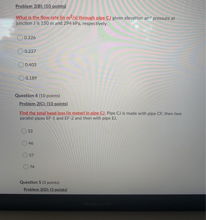 Solved Question 2 (3 points) Problem 2(A): (3 points) NOTE: | Chegg.com