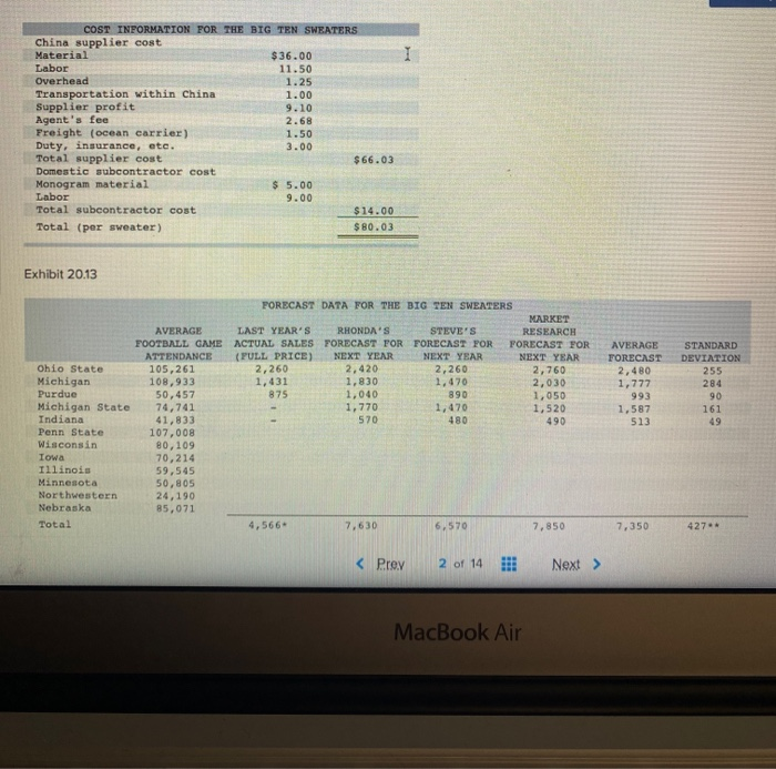 2 Analytics Exercise 20-4 (Algo) ats eBook Print | Chegg.com