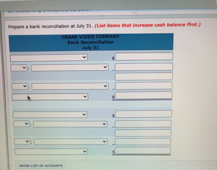 Solved Exercise 711 The following information pertains to