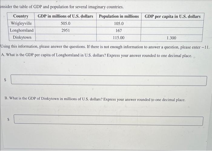 Solved Using this information, please answer the questions. | Chegg.com