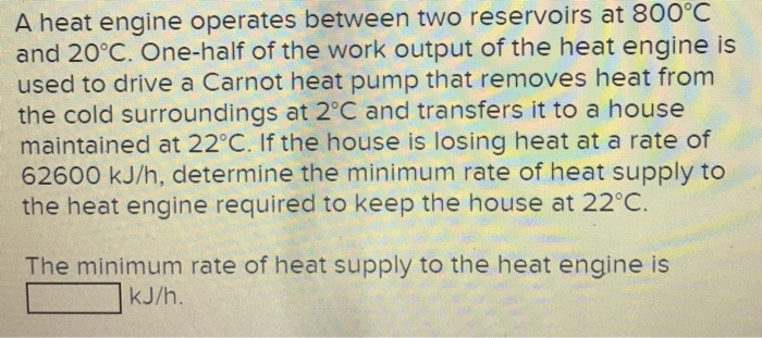 Solved Conceptual Questions Two heat engines operate between