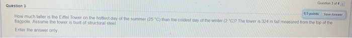 Solved Question of 4 Question 3 05 points Save Answer How | Chegg.com