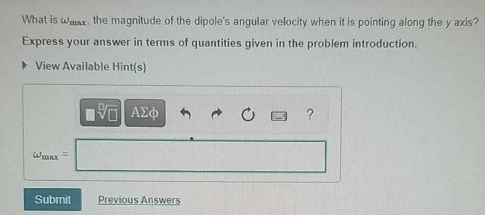 Solved (Figure 1)Consider an electric dipole located in a | Chegg.com