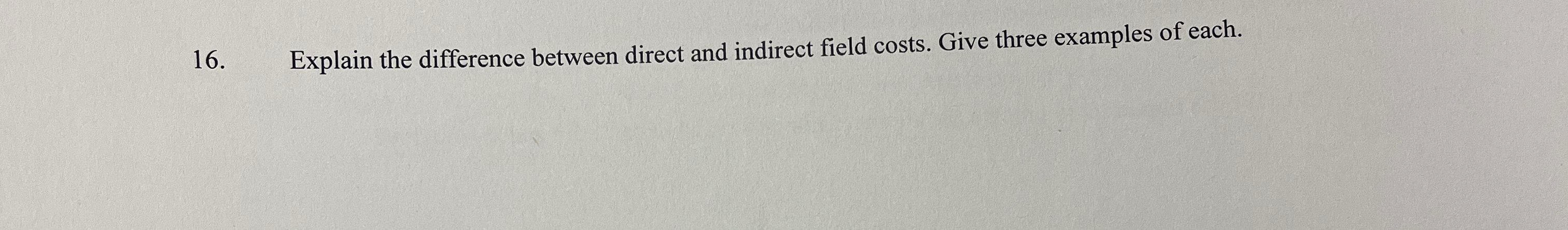 Solved Explain the difference between direct and indirect | Chegg.com