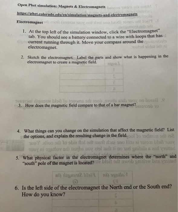 Solved Open Phet simulation & bots