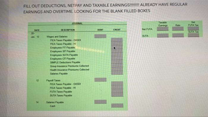 Solved In The Continuing Payroll Problem B, Presented At The | Chegg.com