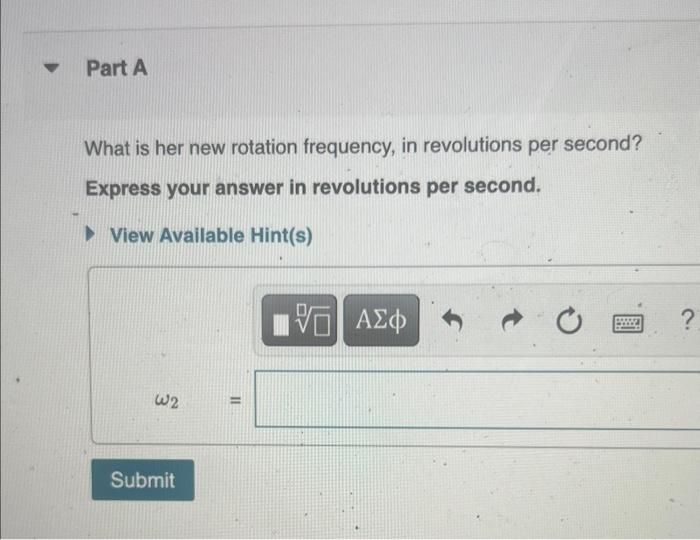 Solved A 45 kg figure skater is spinning on the toes of her