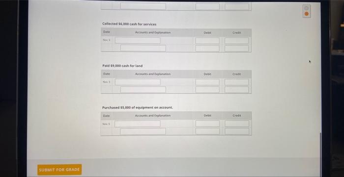 Solved Review the transactions and determine the accounts, | Chegg.com