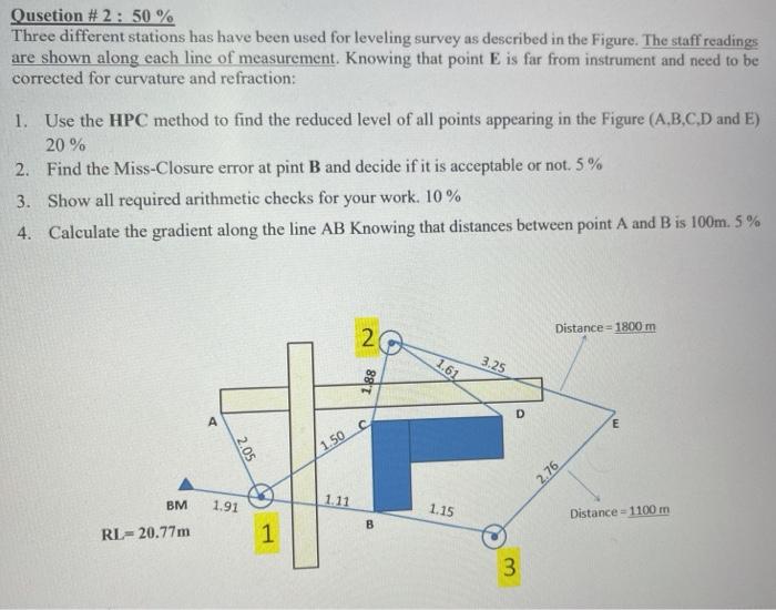Solved Qusetion #2 : 50 % Three different stations has have | Chegg.com