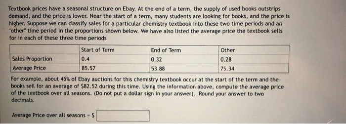 solved-textbook-prices-have-a-seasonal-structure-on-ebay-at-chegg