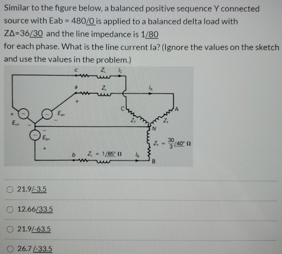 Solved Similar To The Figure Below A Balanced Positive S Chegg Com