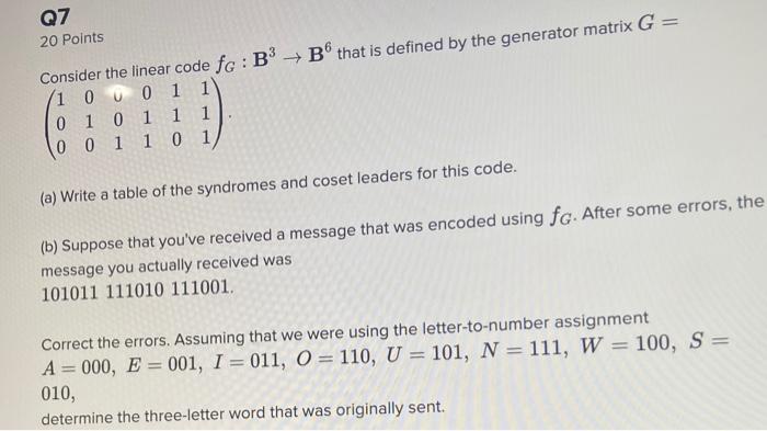 Solved Please show all steps and I will like your answer! | Chegg.com