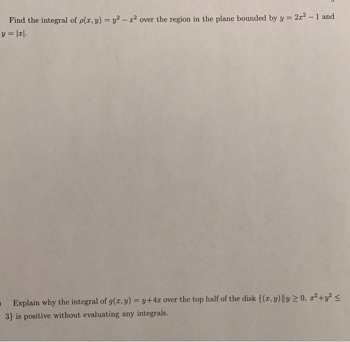 Solved Find The Integral Of The Vector Field F X Y Z Chegg Com