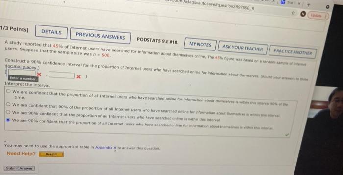 Solved to save question 3897550_8 You may need to use the | Chegg.com
