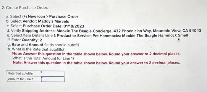 EM7.5 Vendors Transaction: Purchase Order Complete | Chegg.com