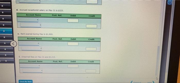 Solved Comprehensive Problem 1 Part 4 and Part 6: The | Chegg.com