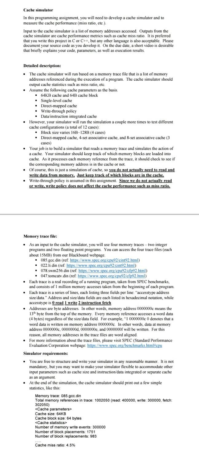 solved-cache-simulator-in-this-programming-assignment-you-chegg