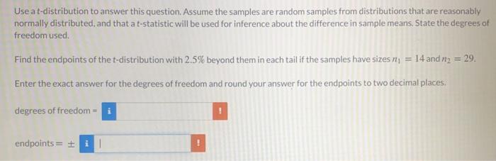 Solved Use a t-distribution to answer this question. Assume | Chegg.com