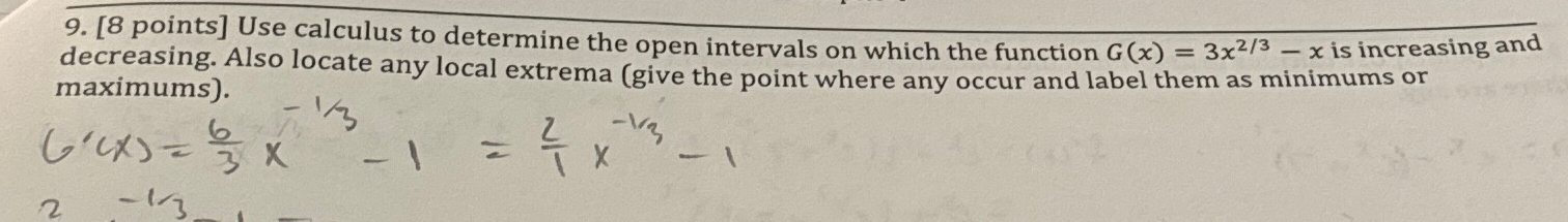Solved Use calculus to determine the open intervals on which | Chegg.com