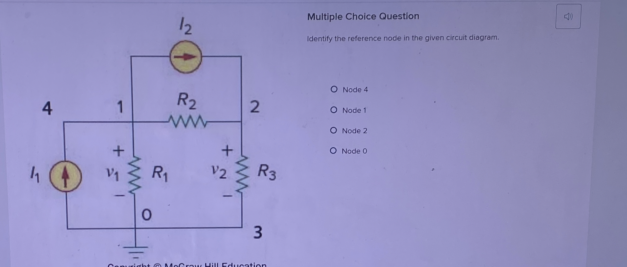 Solved Multiple Choice QuestionIdentify the reference node | Chegg.com