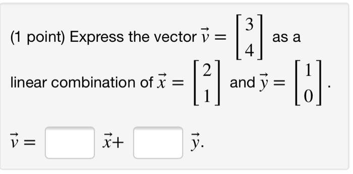 Solved W W C 4 13 5 Is W A Linear Chegg Com