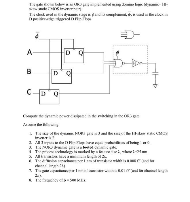 Solved The gate shown below is an OR3 gate implemented using | Chegg.com