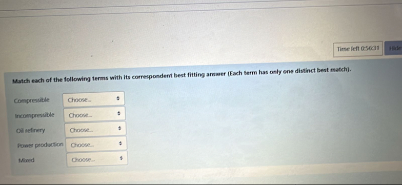 Solved Match each of the following terms with its | Chegg.com