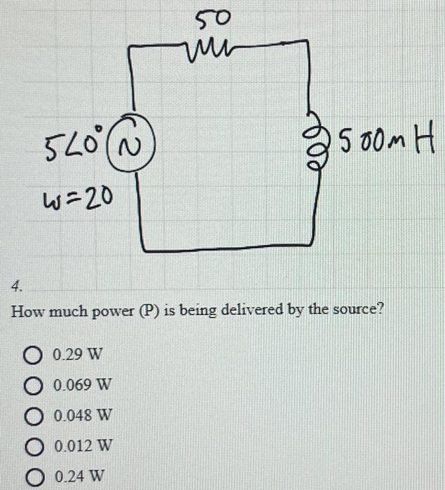 Solved What is the power factor of this circuit? 0.79 0.56