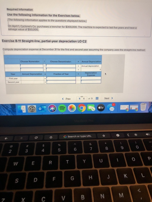Solved work Help Required information Use the following | Chegg.com