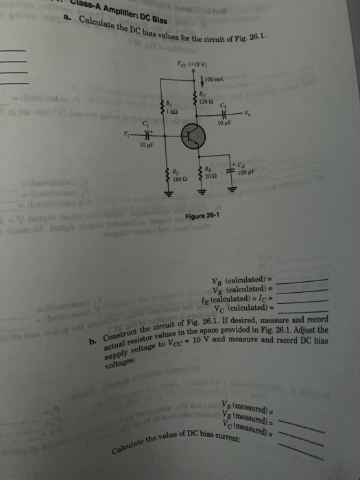 Solved What Do You Mean By Class A And Class B Amplifiers; | Chegg.com