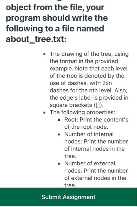 Solved In this project, you will create a program to | Chegg.com