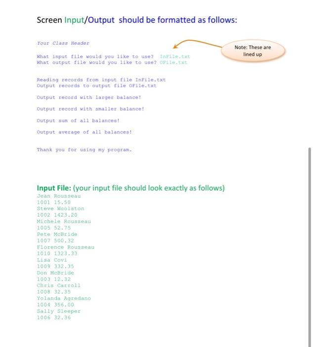 Solved Assignment #8 - Functions and Files Write a program | Chegg.com