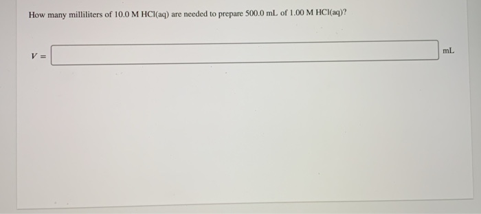 1 ml of a 10^-5m aq