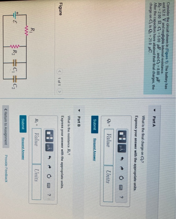 Solved Consider The Circuit Shown In (Figure 1). The Battery | Chegg.com