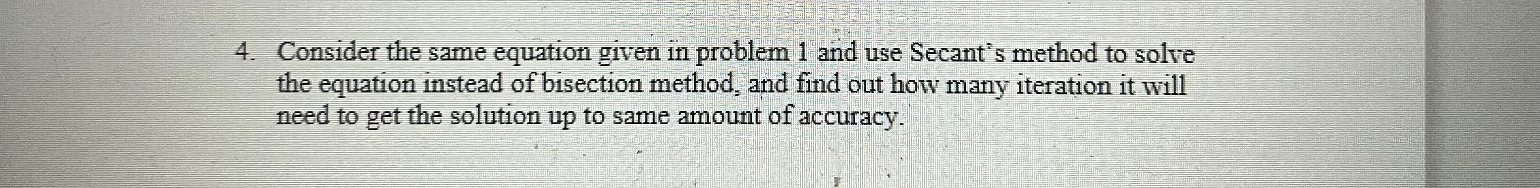 Solved Consider the same equation given in problem 1 ﻿and | Chegg.com