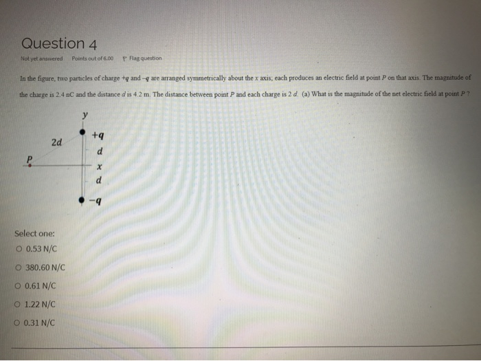 Solved Question 4 Not yet answered Points out of 6.00 P Flag | Chegg.com