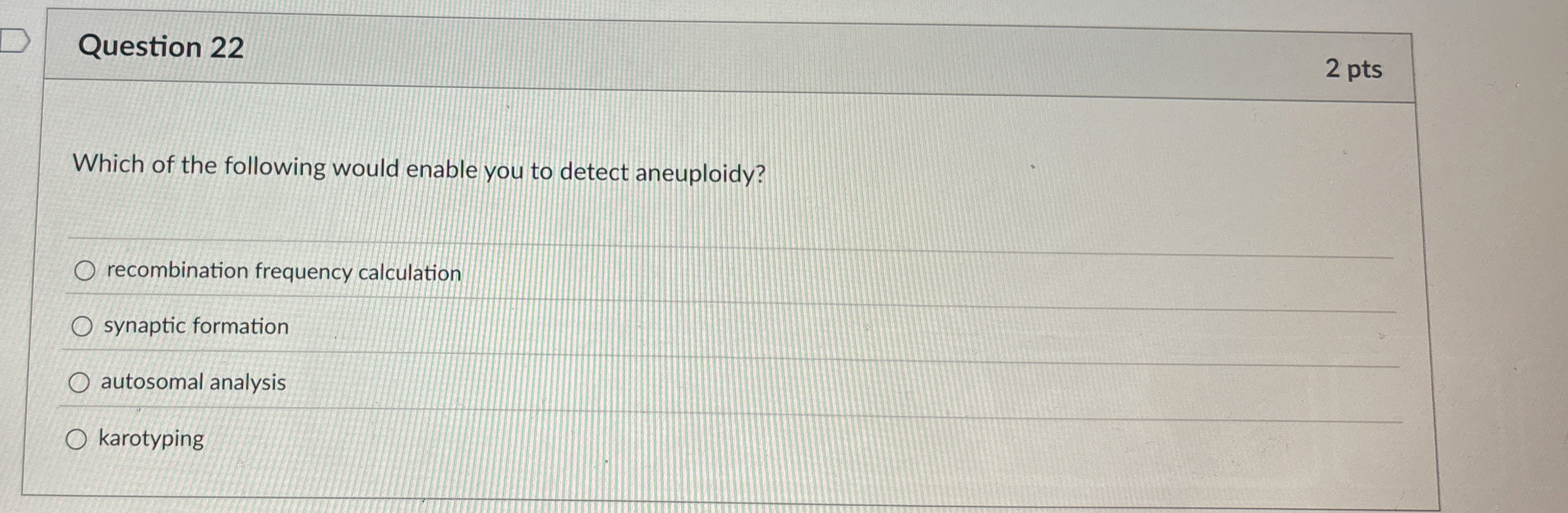 Solved Question Pts Which Of The Following Would Ena