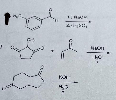 Solved 1.) NaOH 2.) H2SO4 | Chegg.com