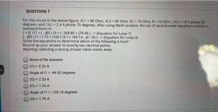 Solved For the circuit in the below figure, | Chegg.com