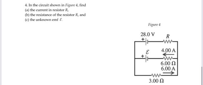 Solved 4. In the circuit shown in Figure 4, find (a) the | Chegg.com