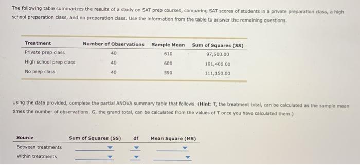 solved-the-following-table-summarizes-the-results-of-a-study-chegg