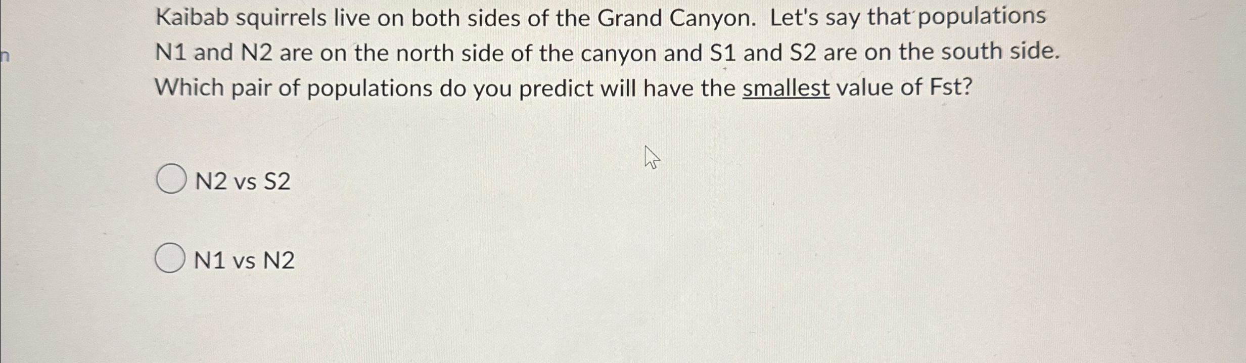 solved-kaibab-squirrels-live-on-both-sides-of-the-grand-chegg