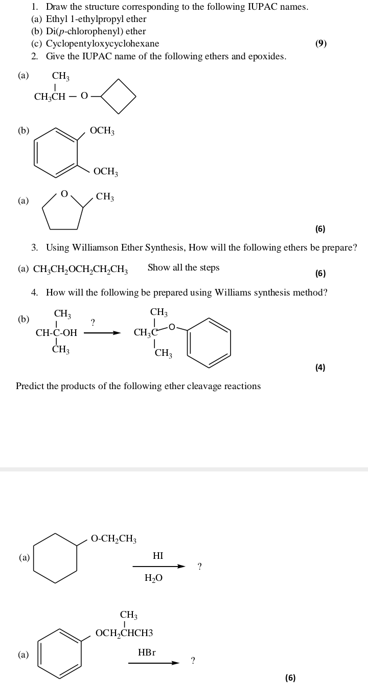 Solved 1. Draw the structure corresponding to the following | Chegg.com