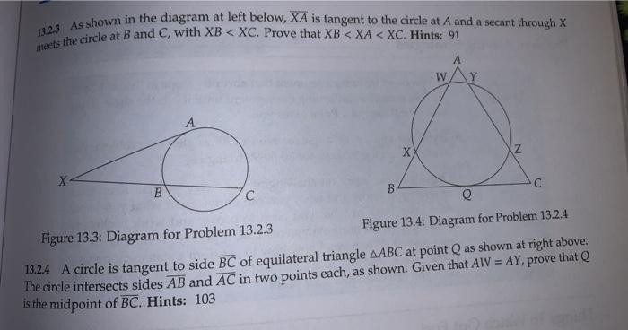 Solved 13.23 As shown in the diagram at left below, XA is | Chegg.com