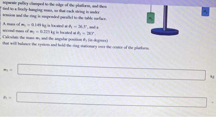 Solved A laboratory on the concept of static equilibrium | Chegg.com