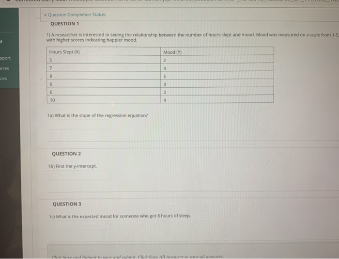Solved Question Completion Status: QUESTION 1 1) A | Chegg.com